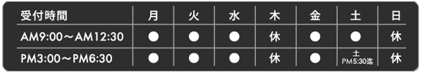 図：受付時間